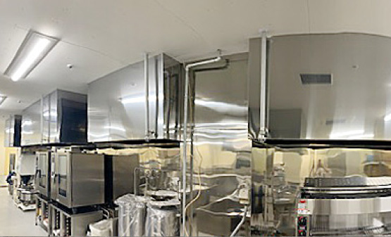 厨房用のダクト